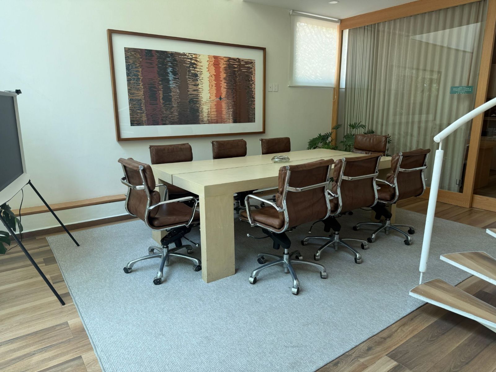 Sala de juntas del corporativo de Grupo Denali
